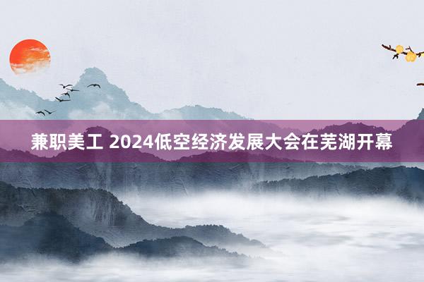 兼职美工 2024低空经济发展大会在芜湖开幕